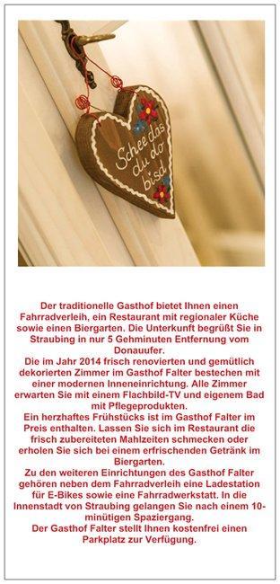 Gasthof Falter Straubing Extérieur photo